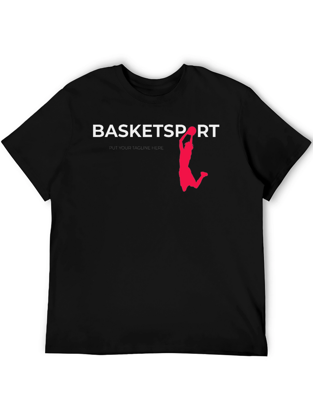 BasketSport Graphic T-Shirt - Black