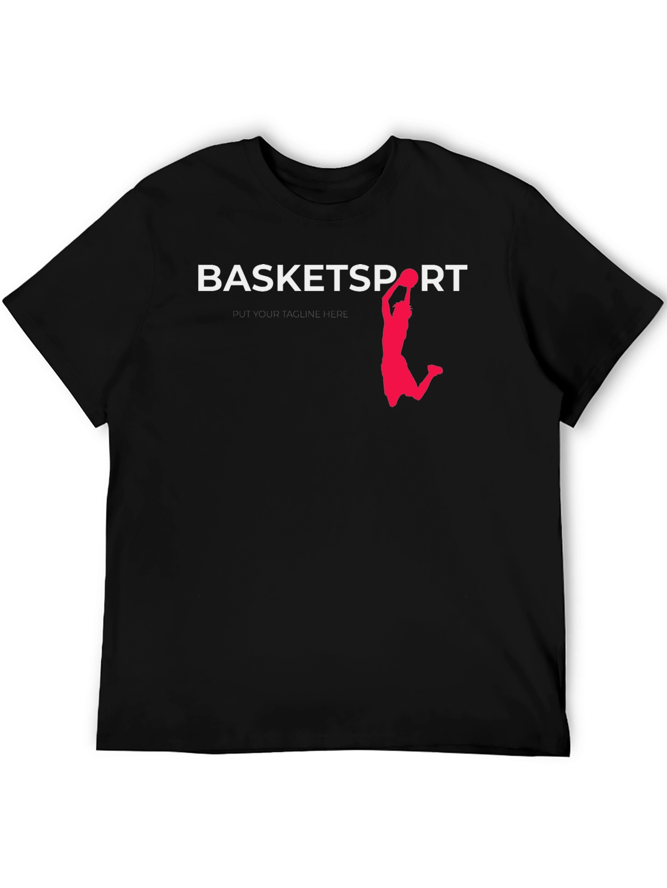 BasketSport Graphic T-Shirt - Black