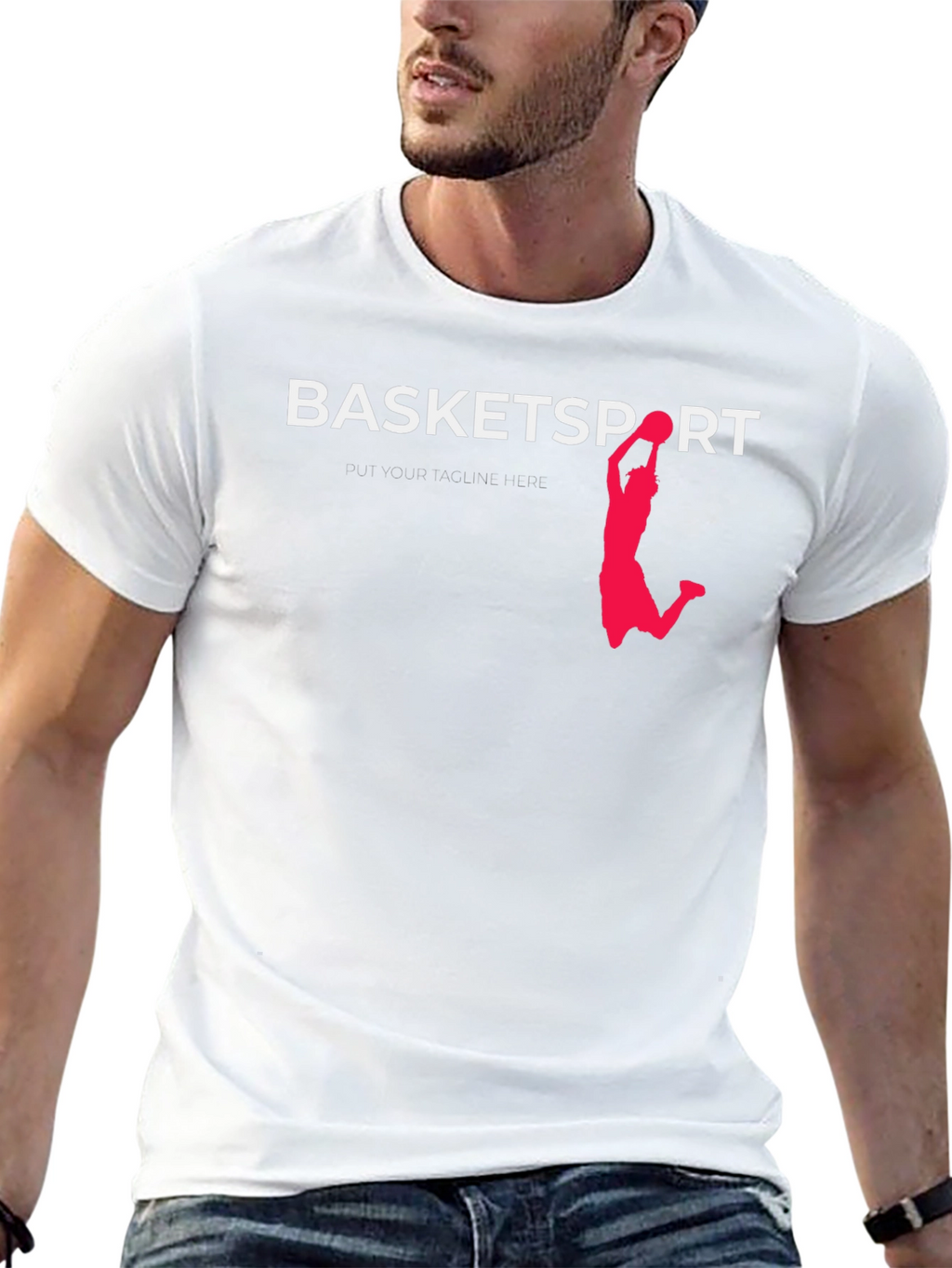 BasketSport Graphic T-Shirt - Black