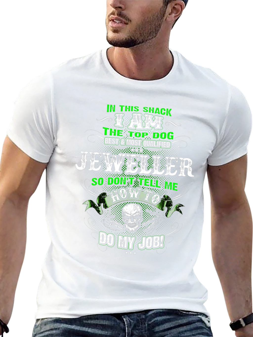Jeweller Top Dog Graphic Tee