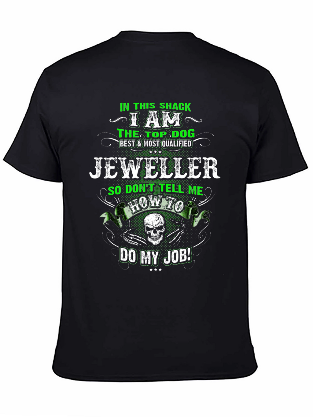 Jeweller Top Dog Graphic Tee