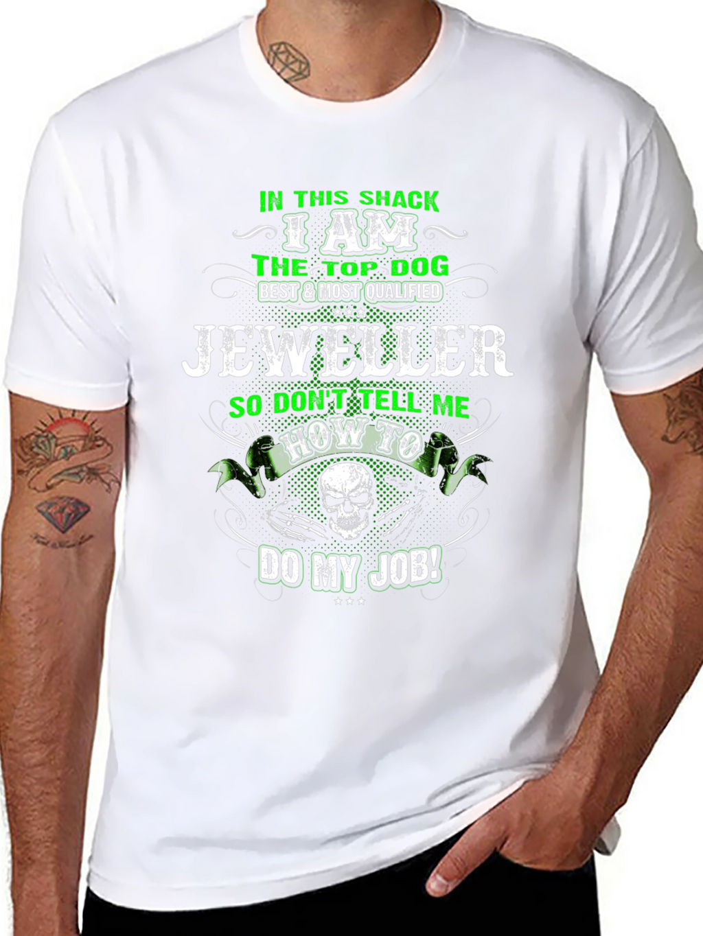 Jeweller Top Dog Graphic Tee