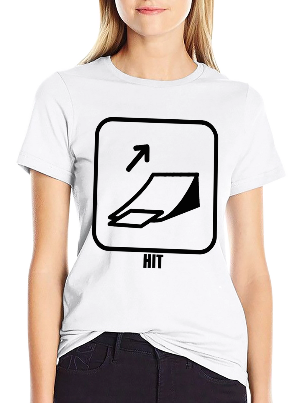 Skate Ramp Tee: Hit It!