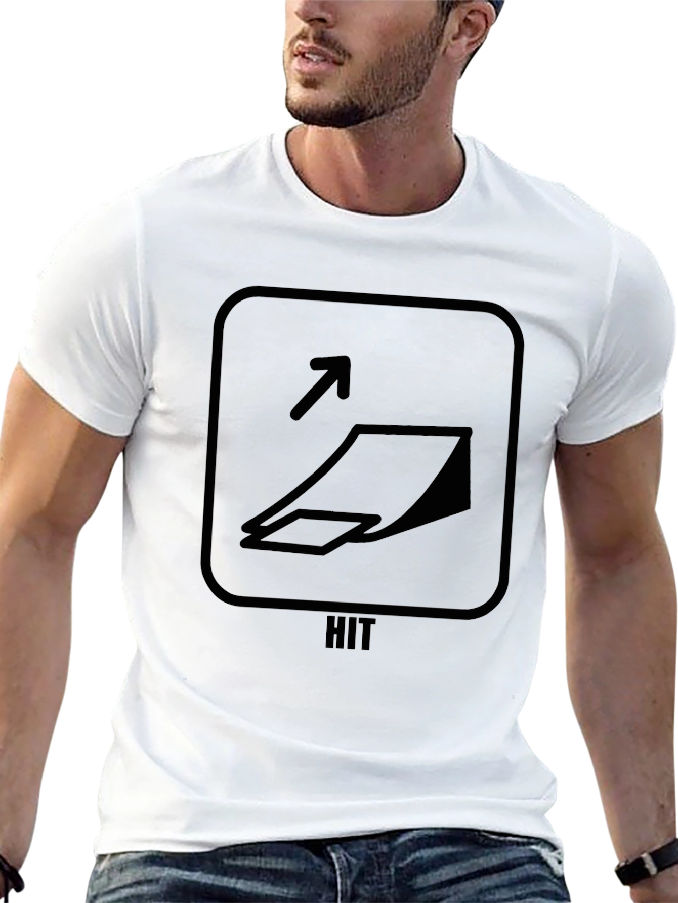 Skate Ramp Tee: Hit It!