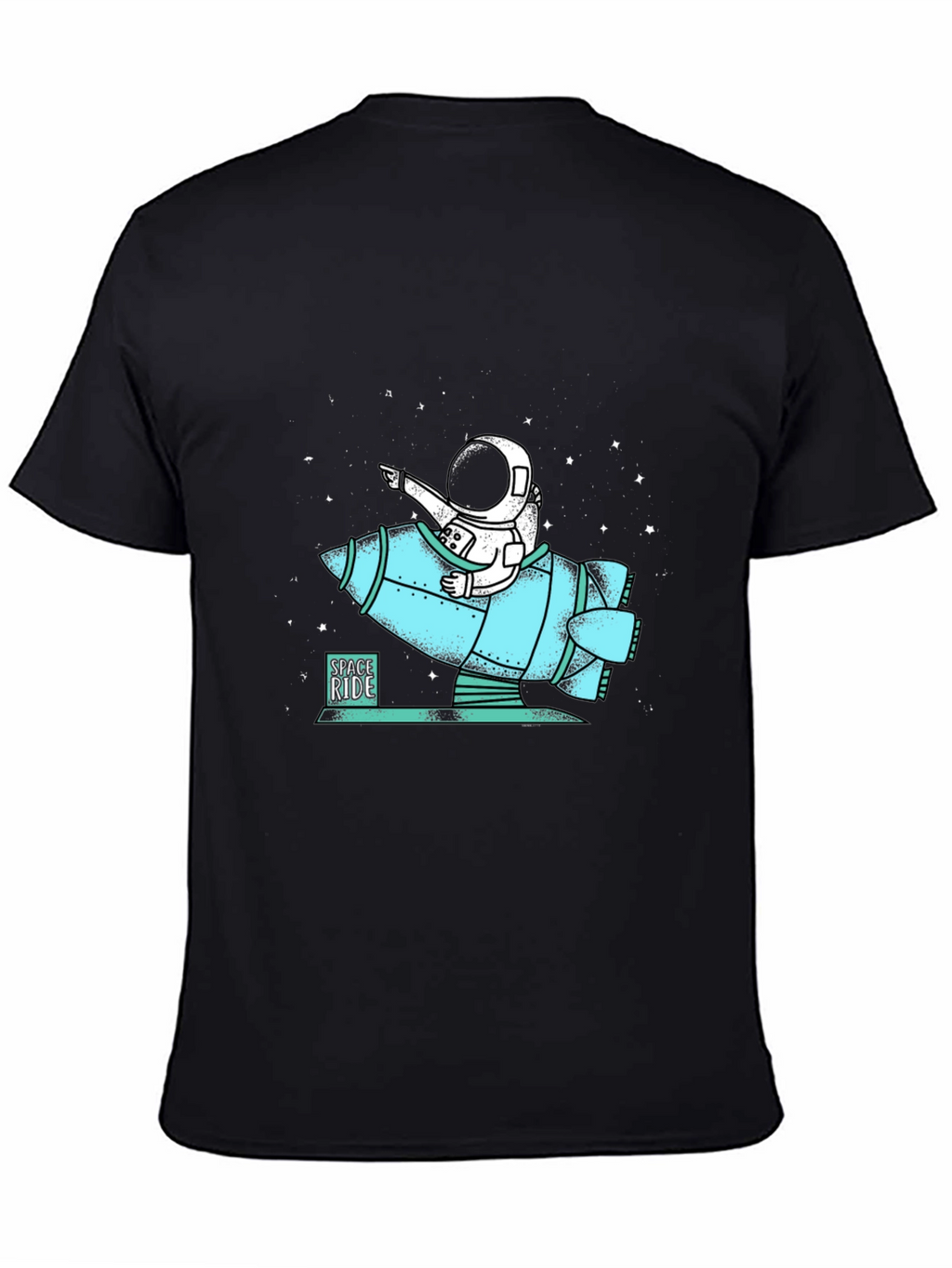 Space Ride Astronaut T-Shirt - Cool Graphic Tee