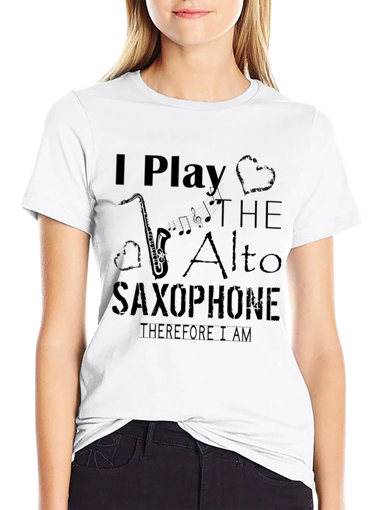 I Play The Alto Saxophone Graphic T-Shirt