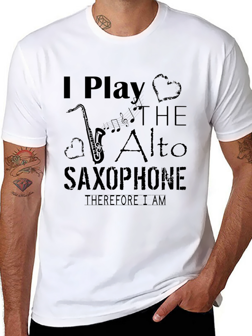 I Play The Alto Saxophone Graphic T-Shirt