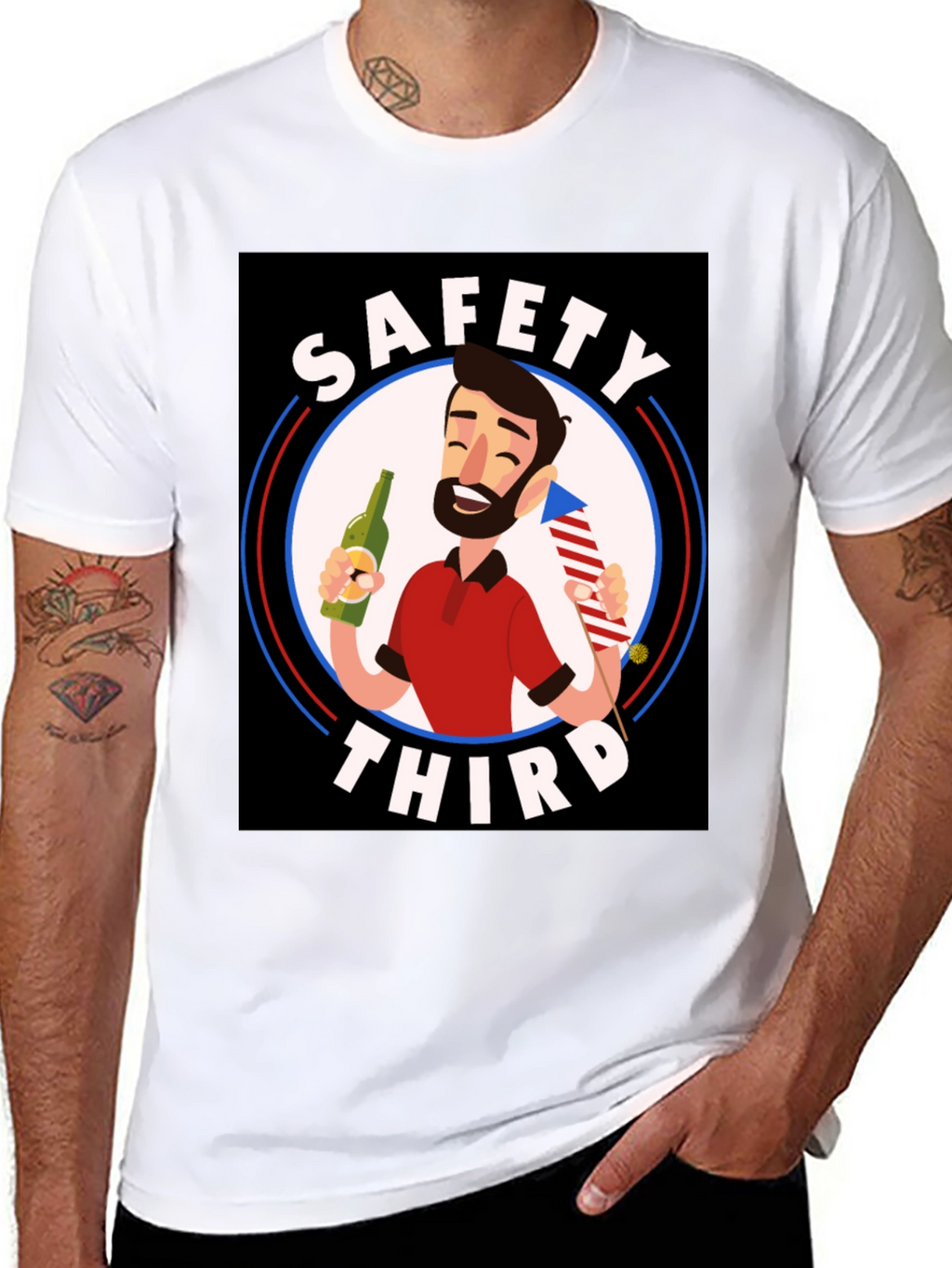 Safety Third T-Shirt: Party Time!