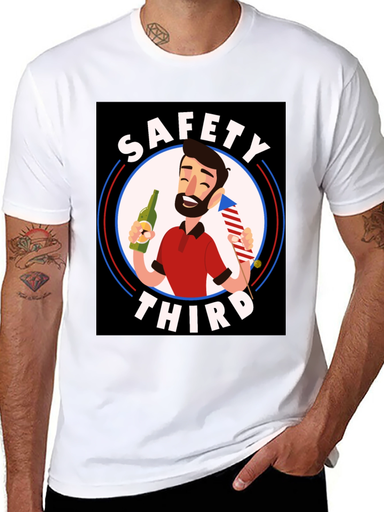 Safety Third T-Shirt: Party Time!