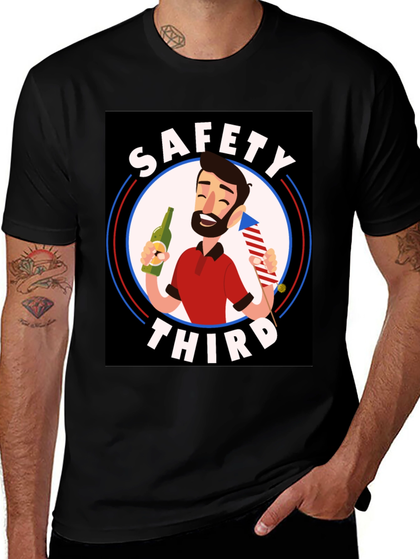 Safety Third T-Shirt: Party Time!