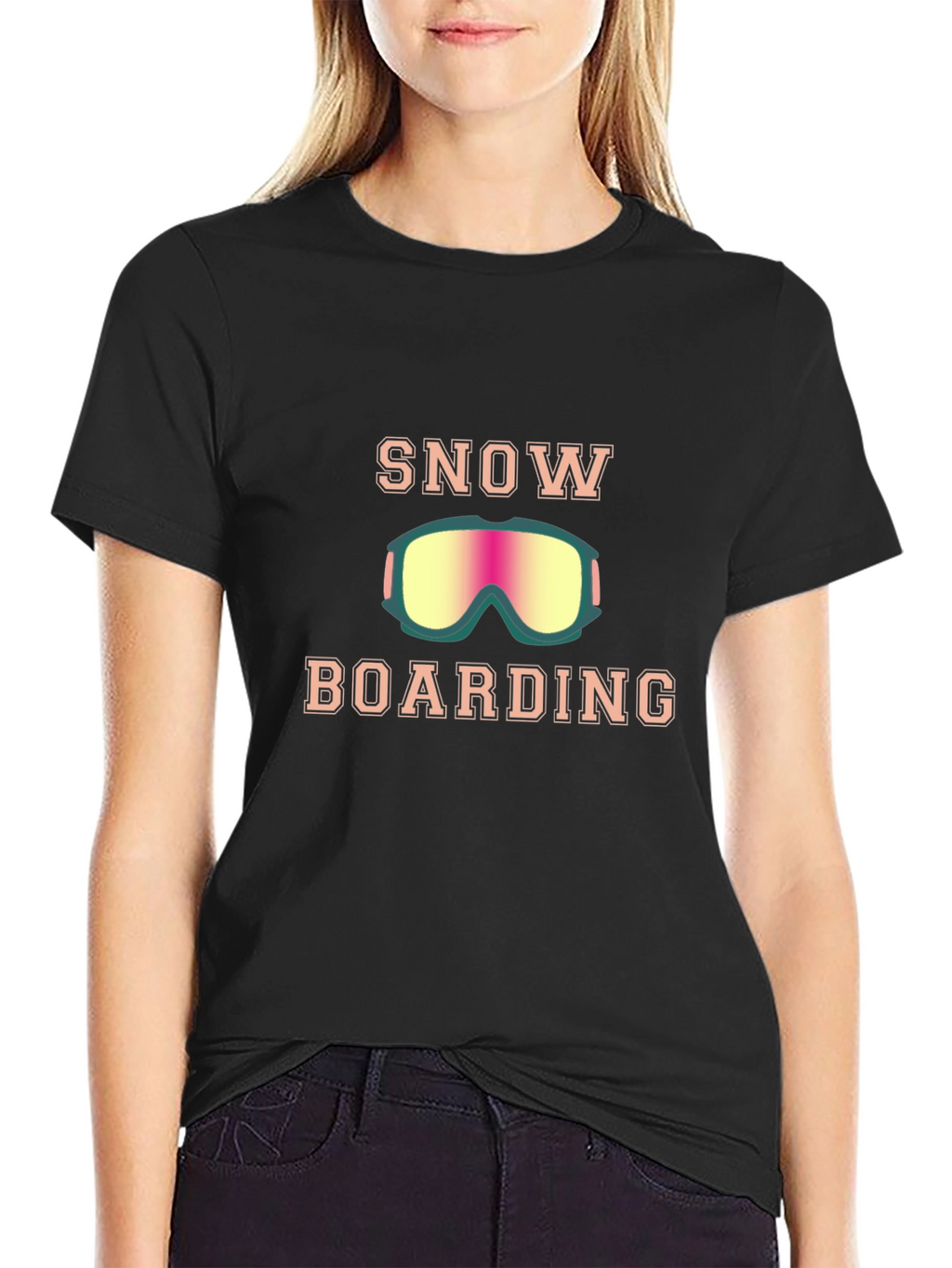 Snowboarding Goggles Graphic T-Shirt