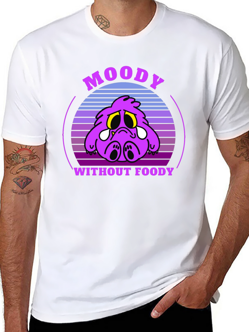 Moody Without Foody Graphic Tee