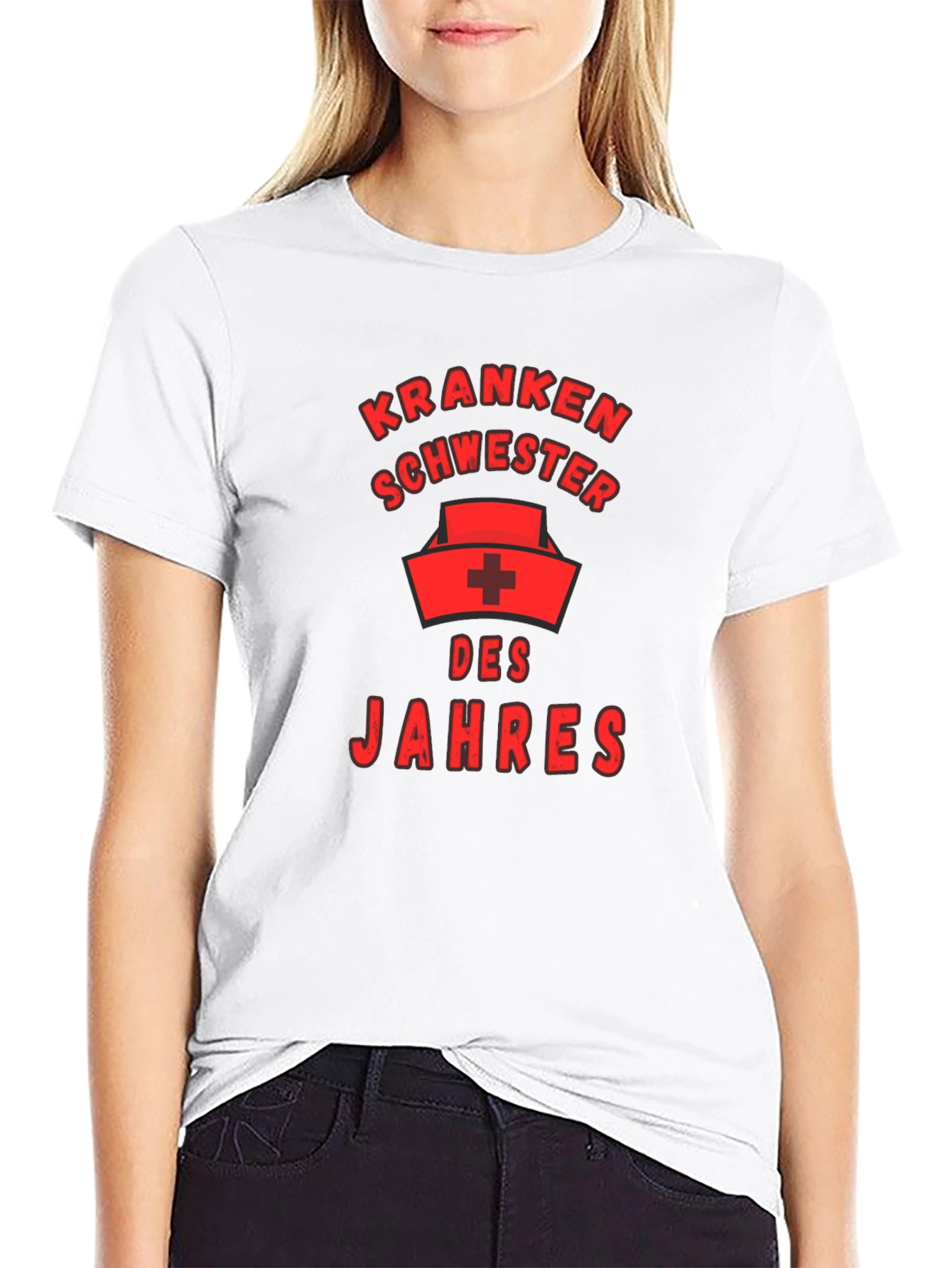 Nurse of the Year Black T-Shirt