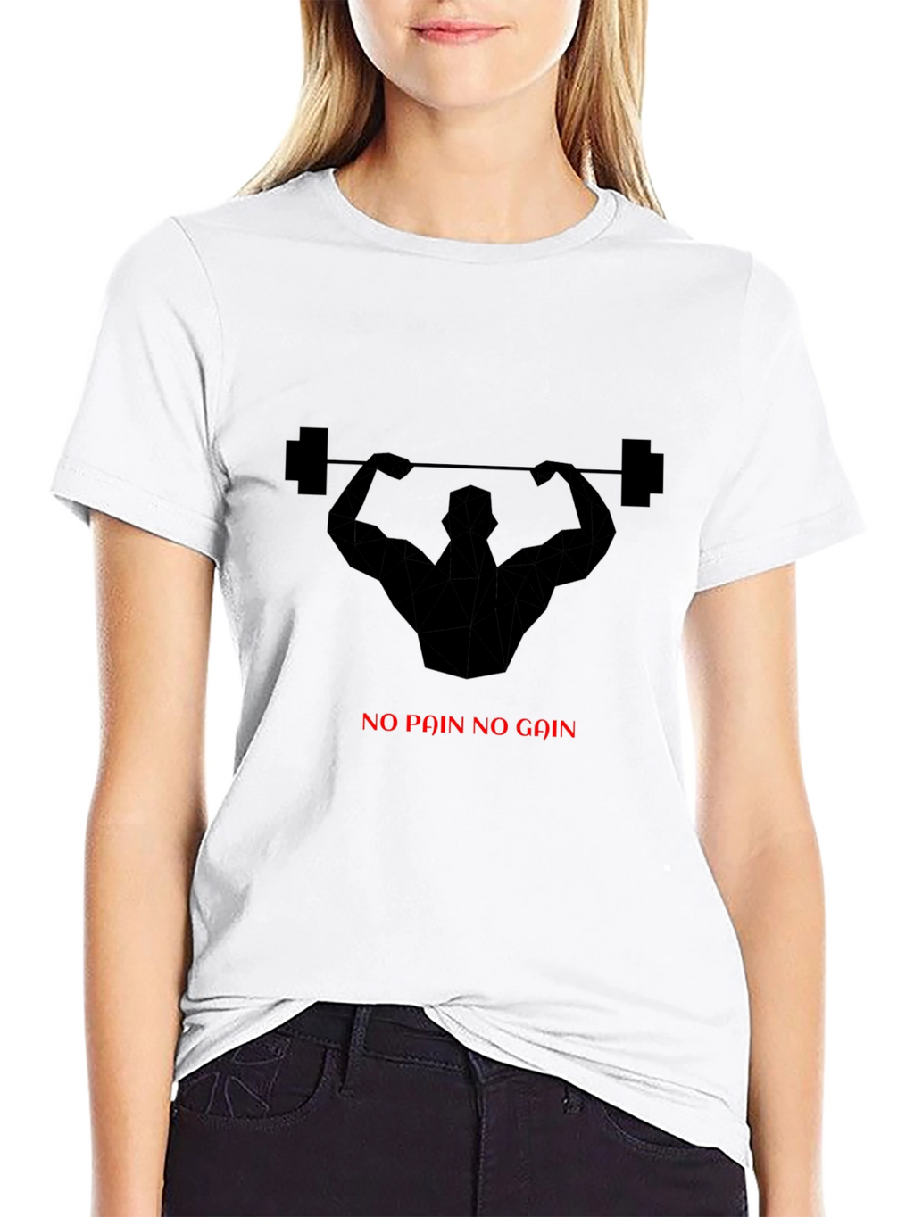 No Pain No Gain Gym T-Shirt - Black