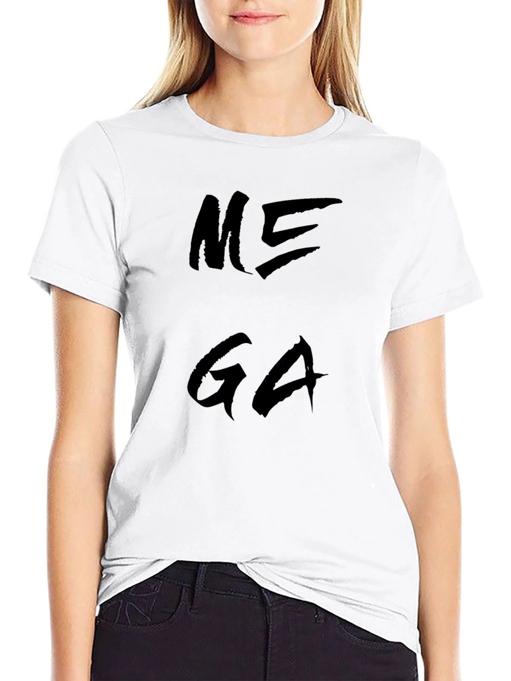 Mega Graphic Black T-Shirt