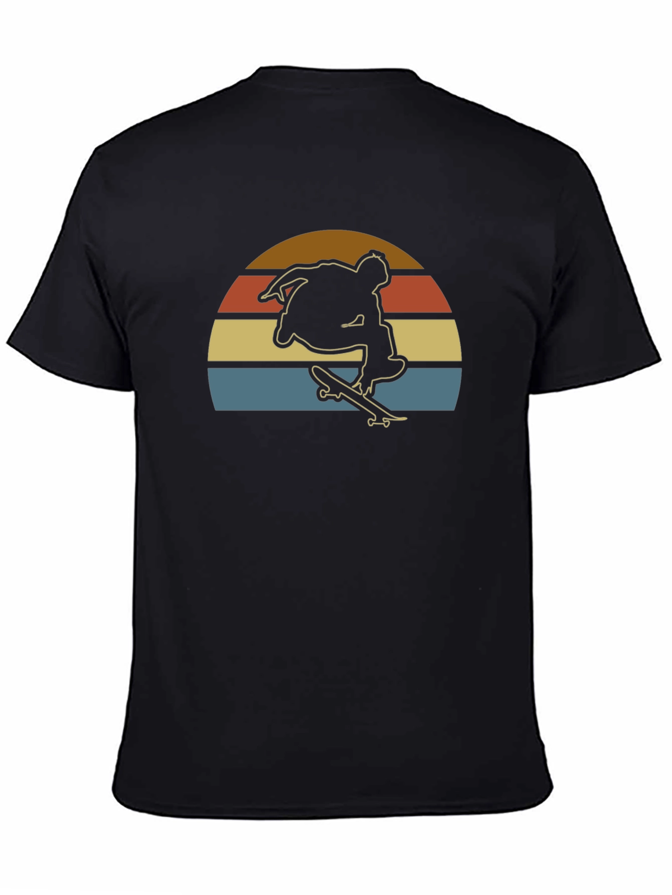 Retro Skateboarder Graphic T-Shirt