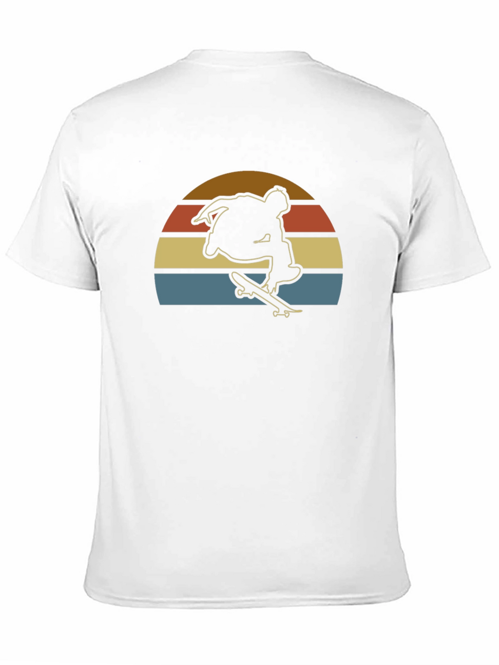 Retro Skateboarder Graphic T-Shirt