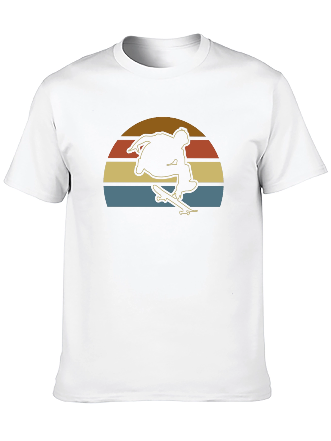 Retro Skateboarder Graphic T-Shirt