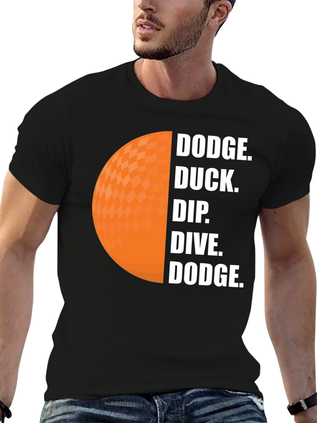 Dodgeball Inspired Graphic Tee