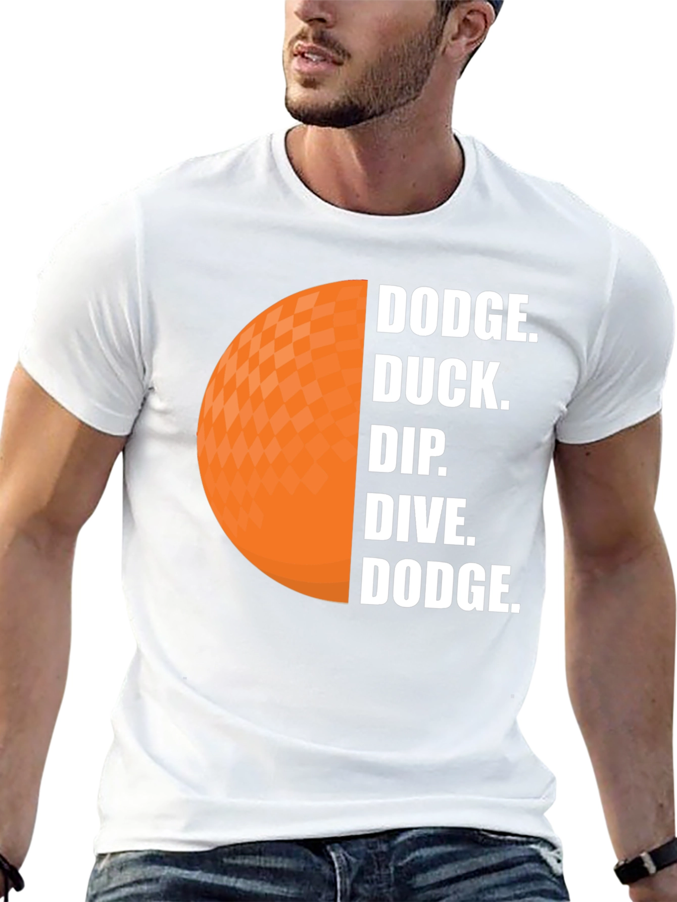 Dodgeball Inspired Graphic Tee
