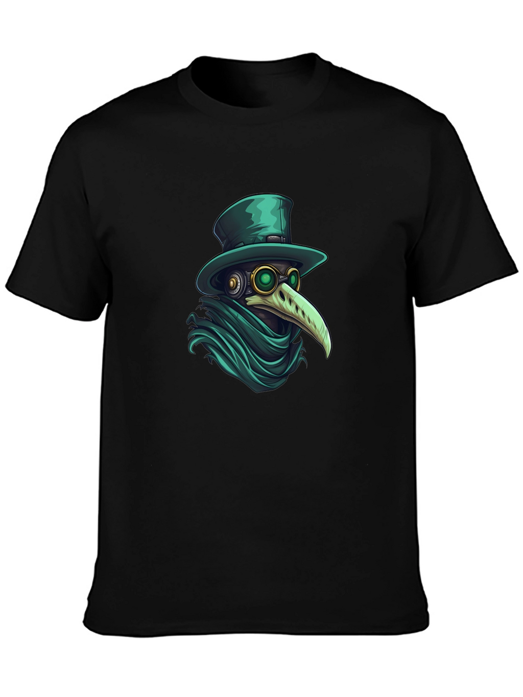 Plague Doctor Graphic Tee - Stylish Unisex T-Shirt