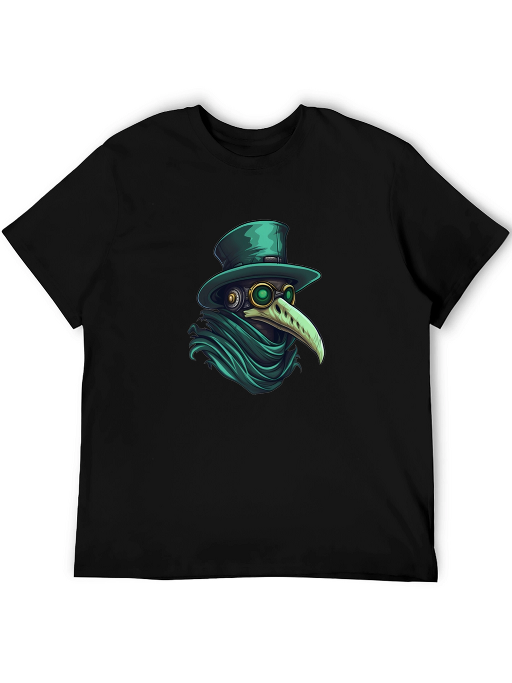 Plague Doctor Graphic Tee - Stylish Unisex T-Shirt