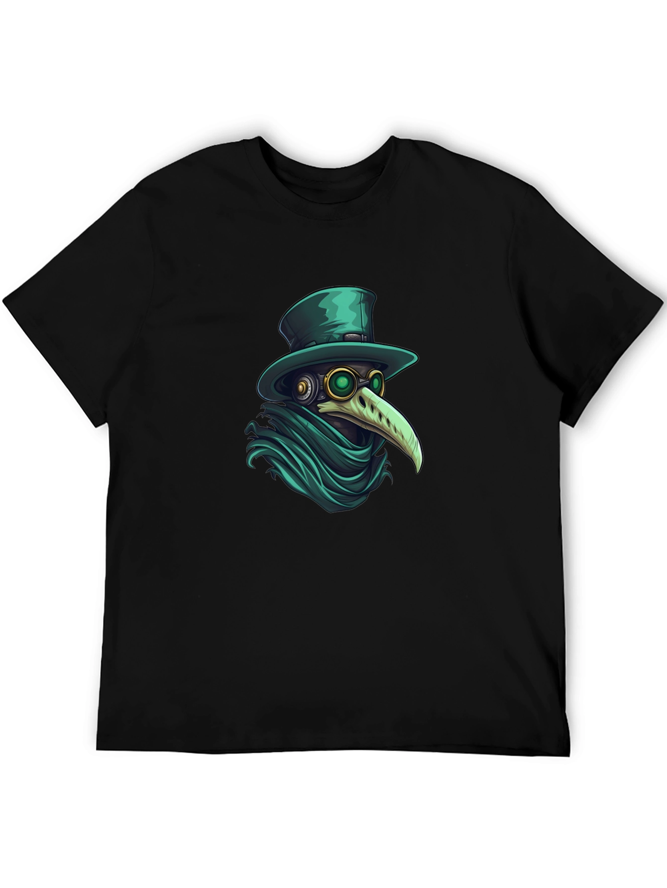 Plague Doctor Graphic Tee - Stylish Unisex T-Shirt