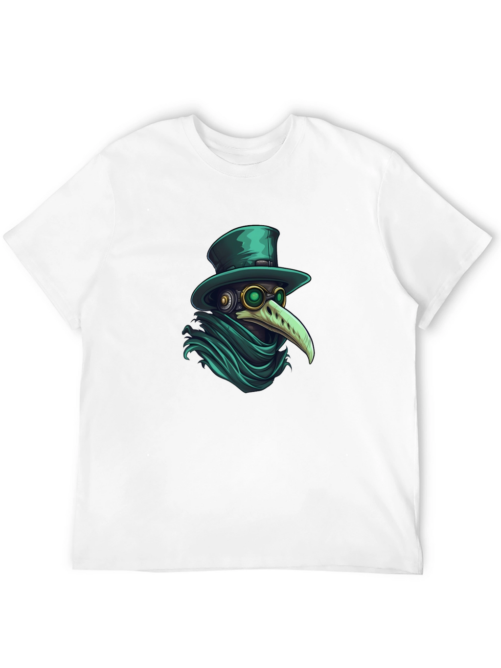 Plague Doctor Graphic Tee - Stylish Unisex T-Shirt