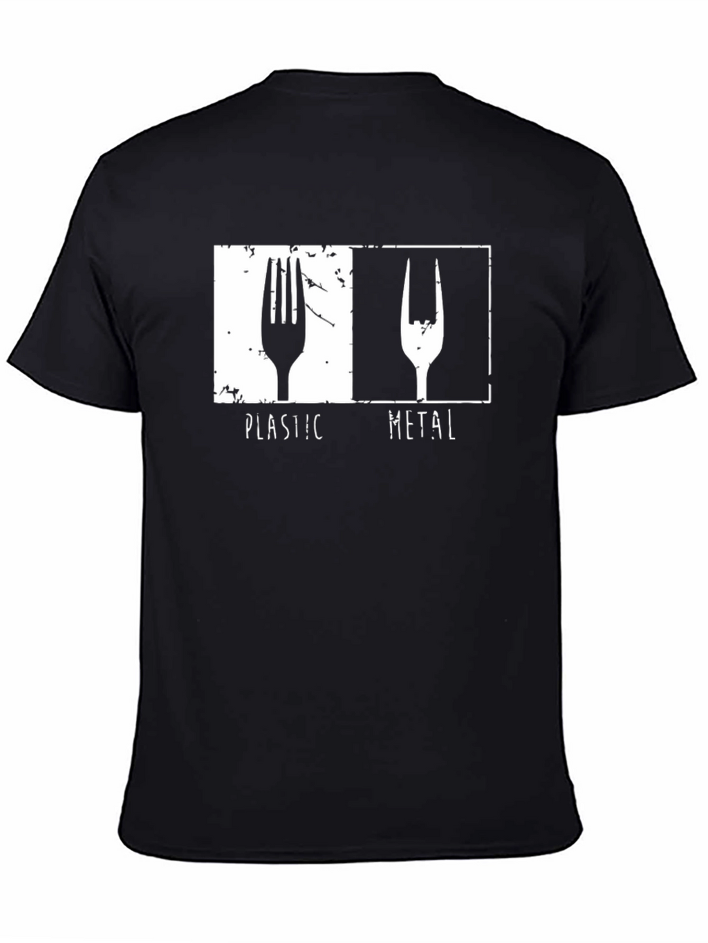 Plastic Metal Fork Graphic Tee