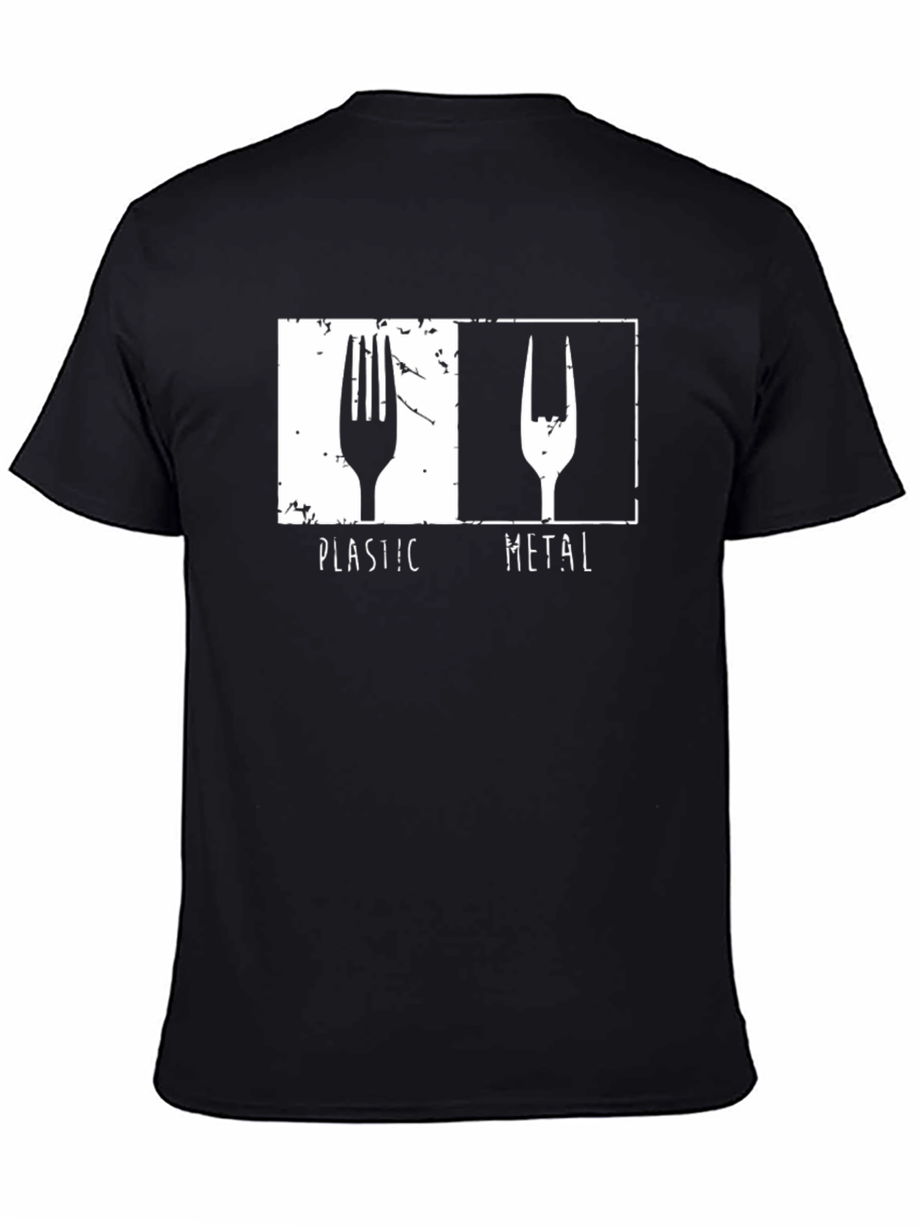 Plastic Metal Fork Graphic Tee