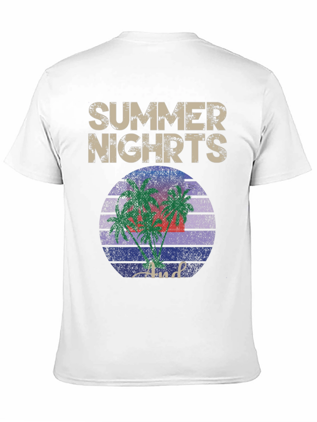 Summer Nights Palm Tee