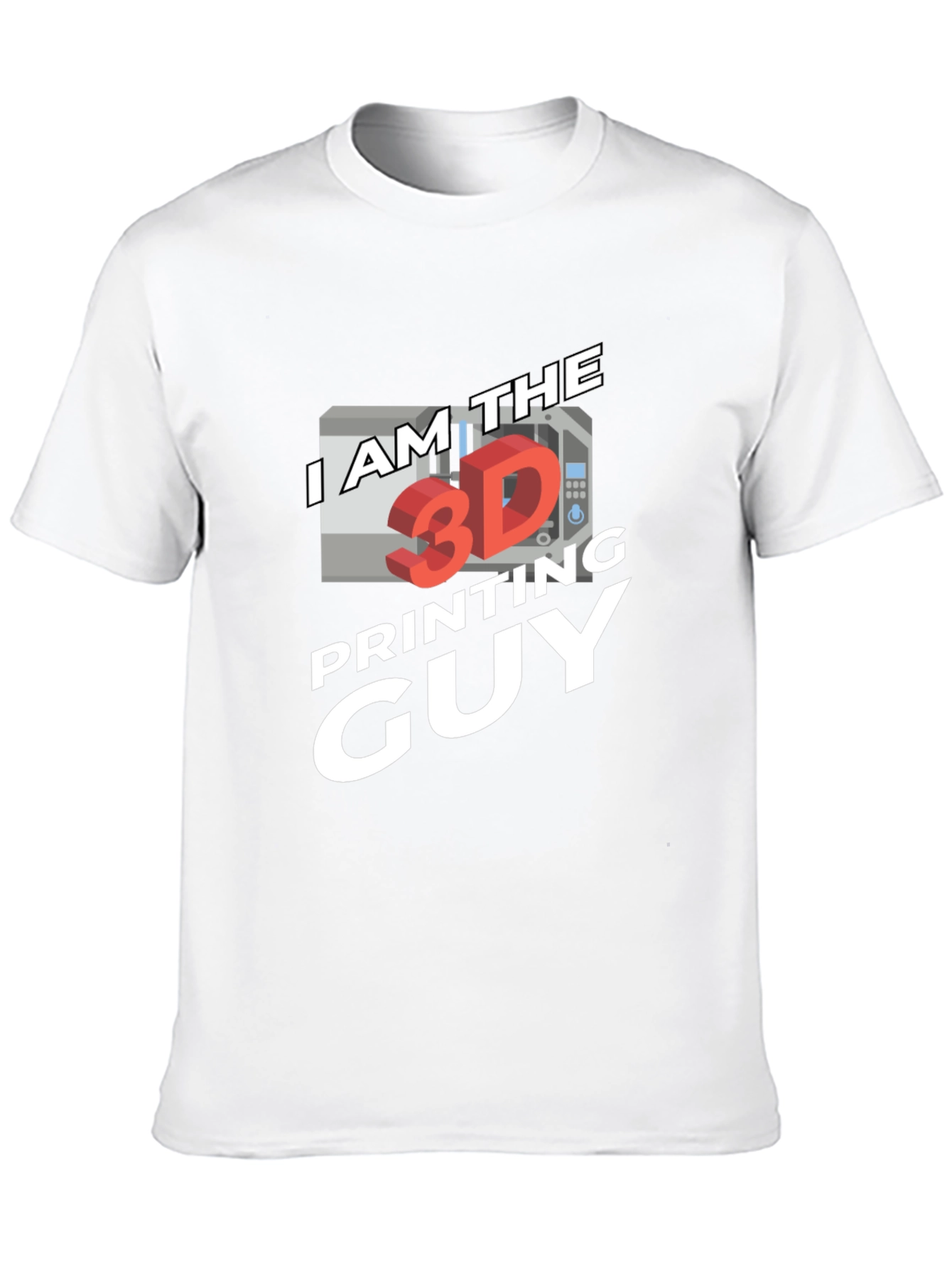 I am the 3D Printing Guy Black T-Shirt
