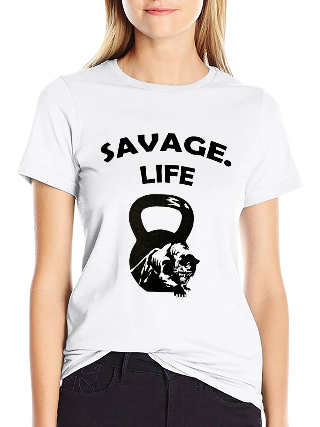 Savage Life Kettlebell T-Shirt