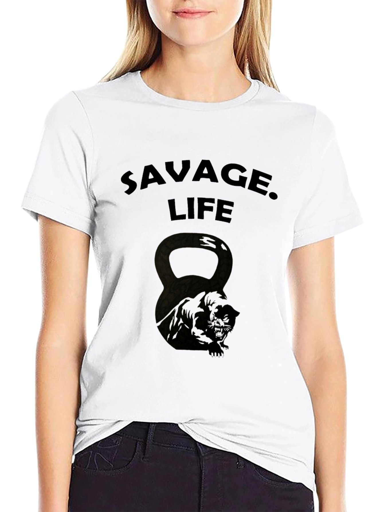 Savage Life Kettlebell T-Shirt