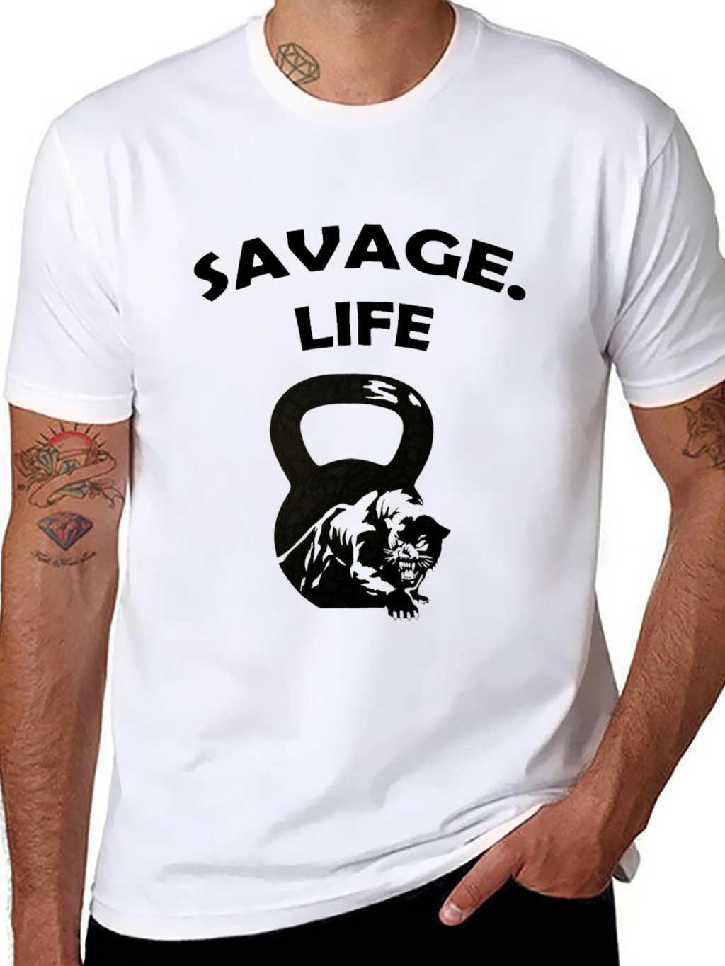 Savage Life Kettlebell T-Shirt
