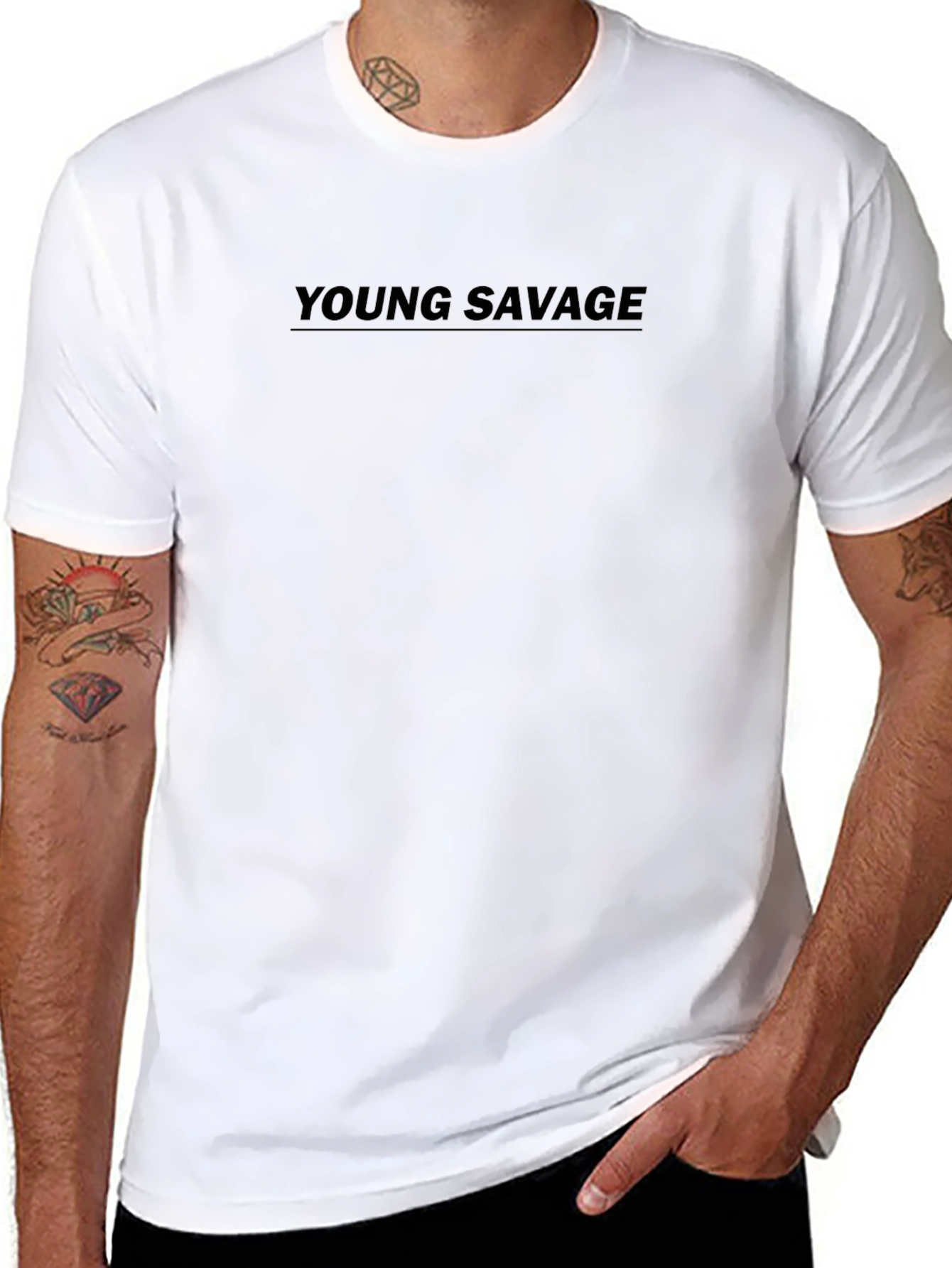 Young Savage Black T-Shirt