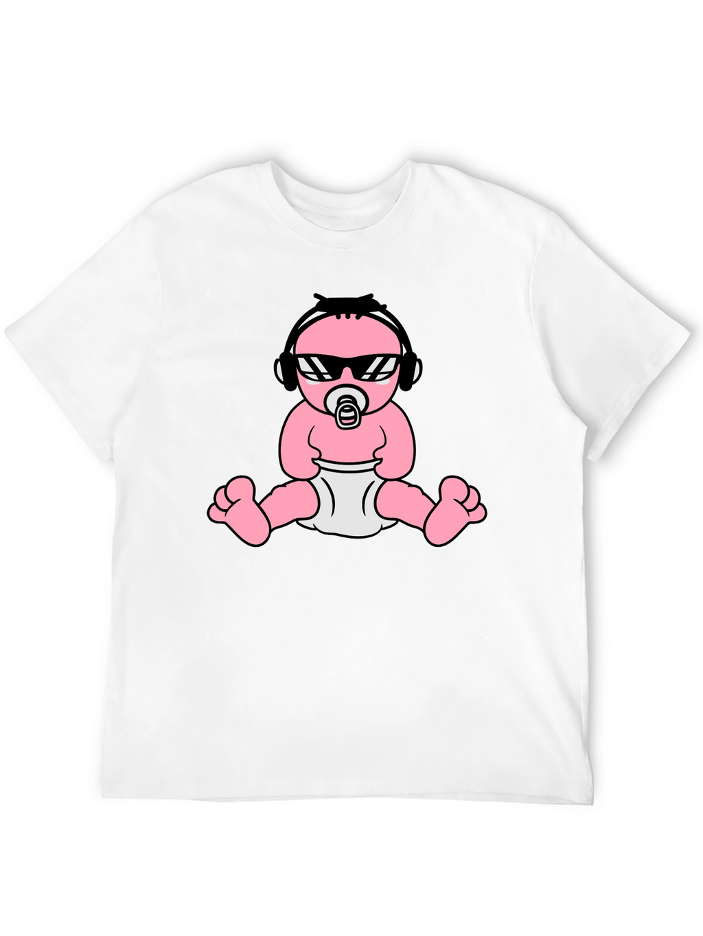 Cool Baby Graphic Tee - Black