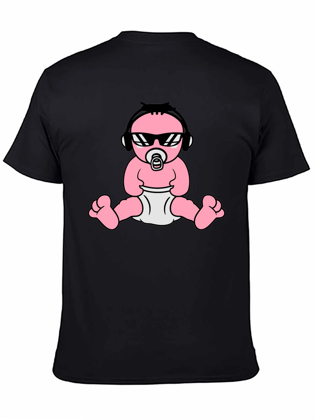 Cool Baby Graphic Tee - Black