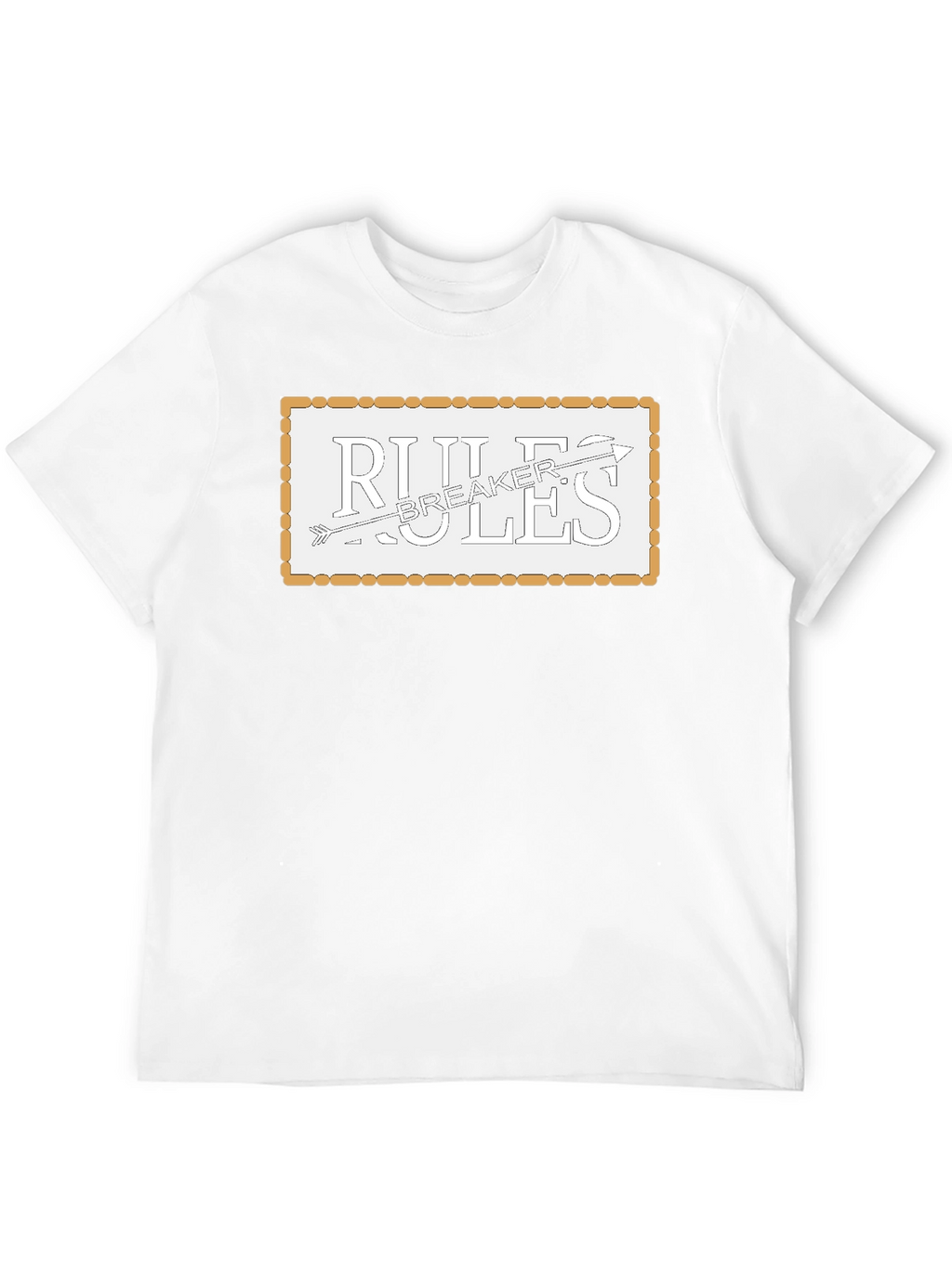 Rules Breaker Graphic Tee - Mens Black T-Shirt