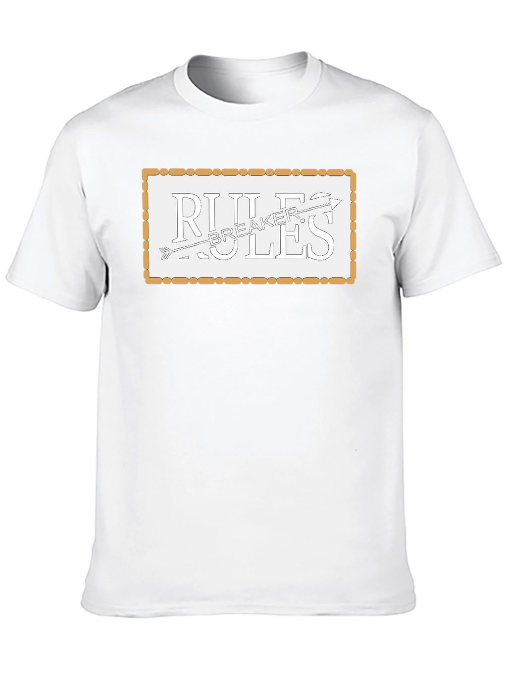 Rules Breaker Graphic Tee - Mens Black T-Shirt