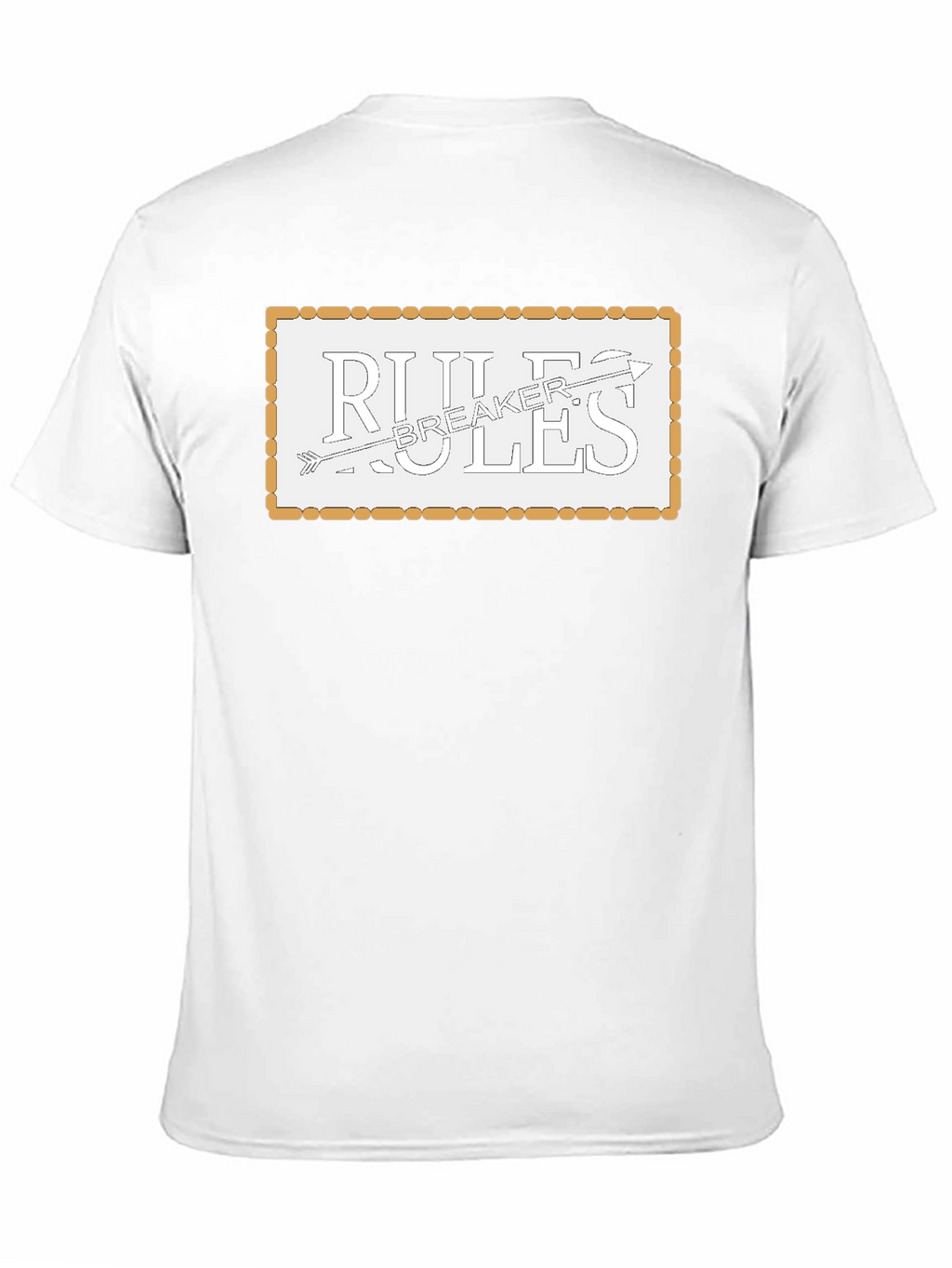 Rules Breaker Graphic Tee - Mens Black T-Shirt