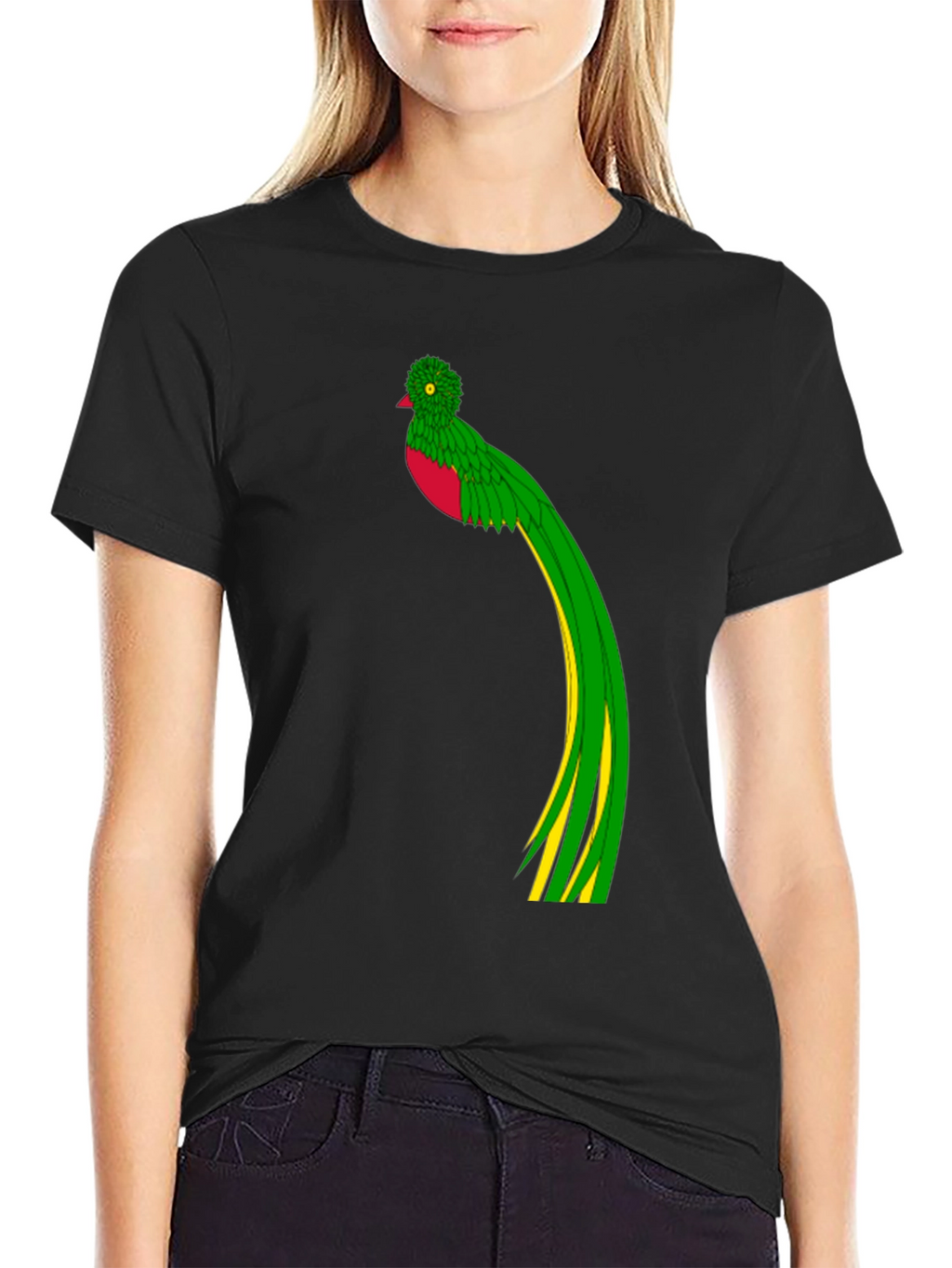 Quetzal Bird Graphic Tee - Stylish Unisex T-Shirt