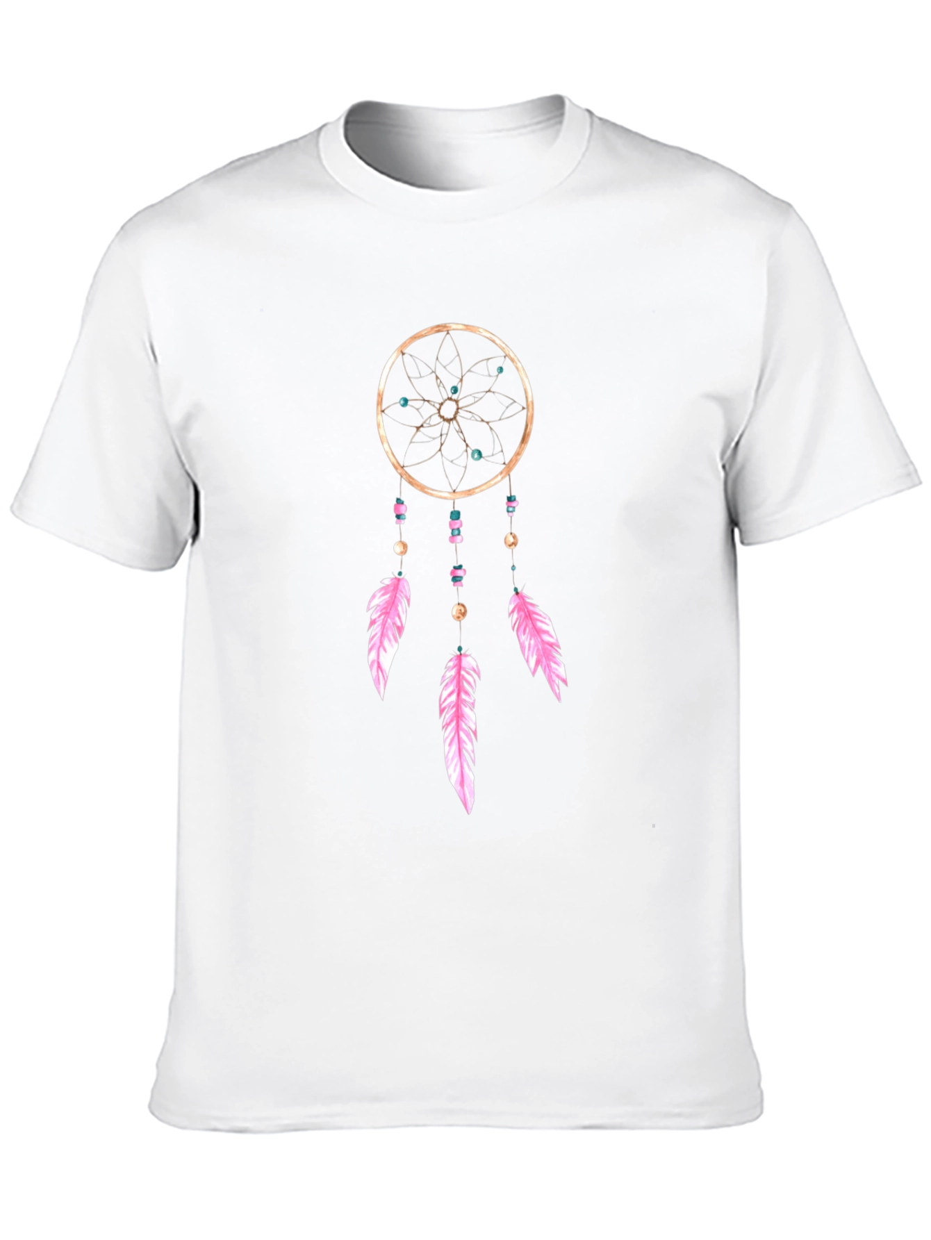 Dreamcatcher Graphic Tee - Black Cotton Comfort