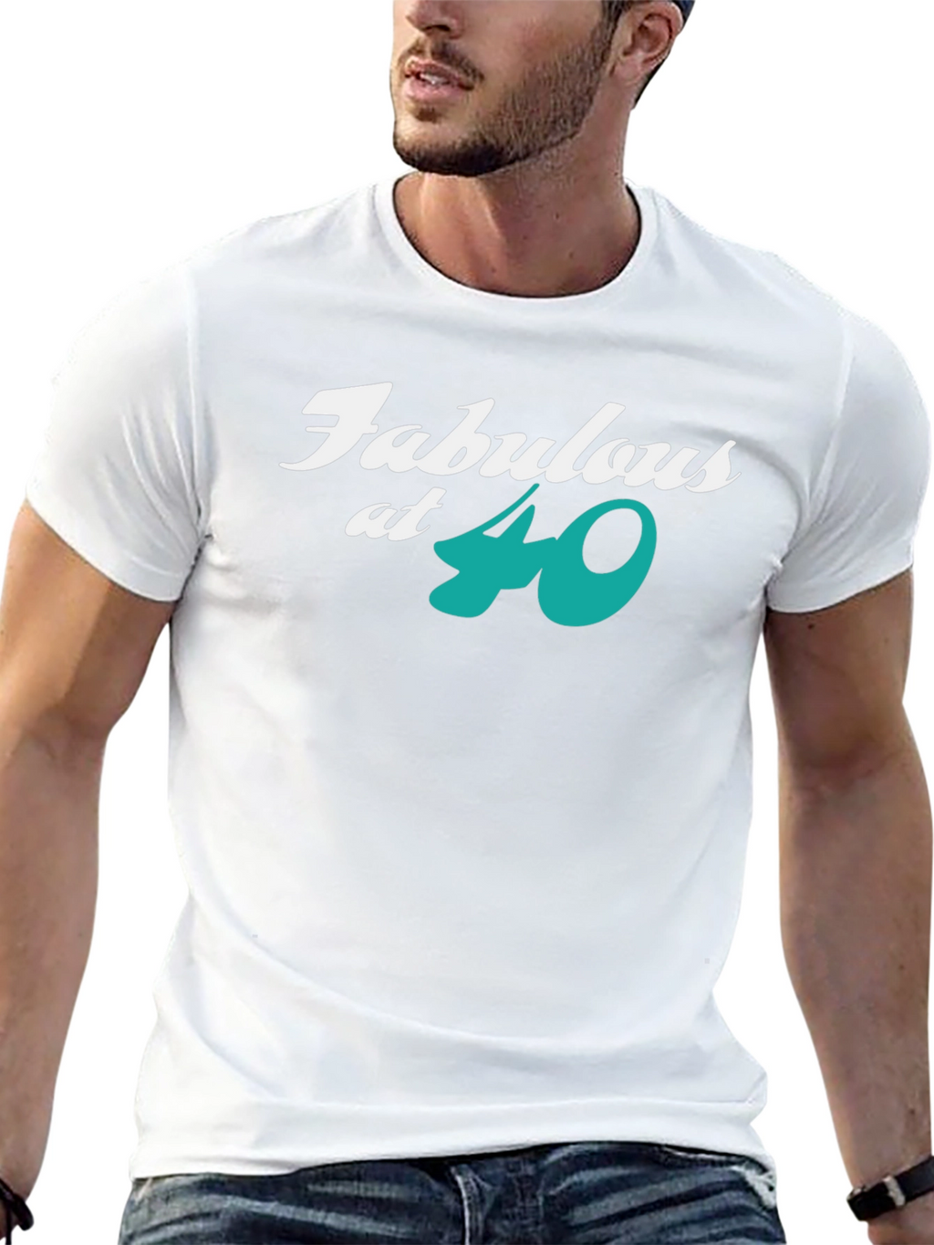 Fabulous at 40 Black T-Shirt