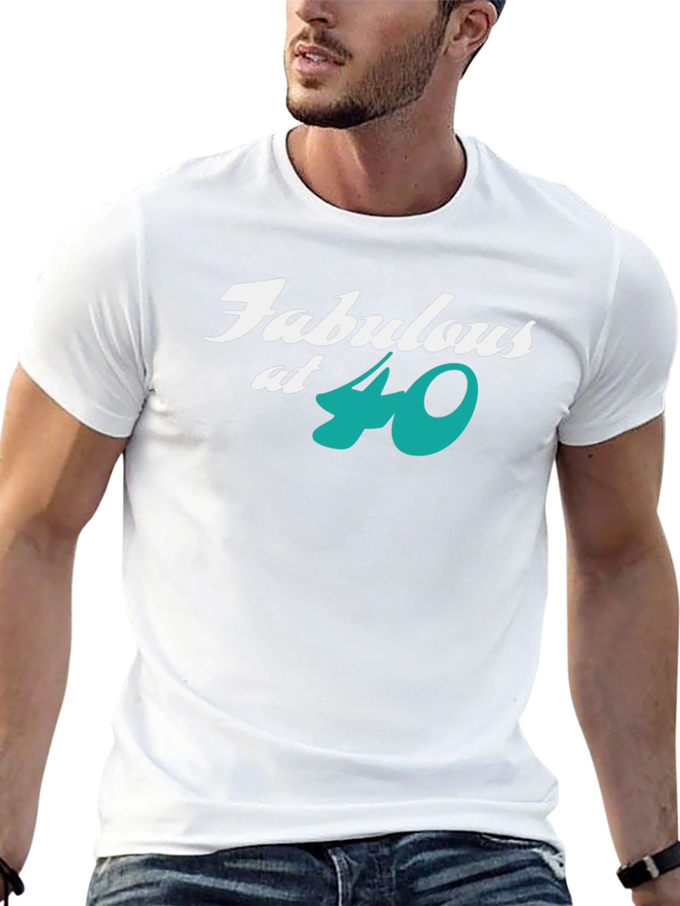 Fabulous at 40 Black T-Shirt