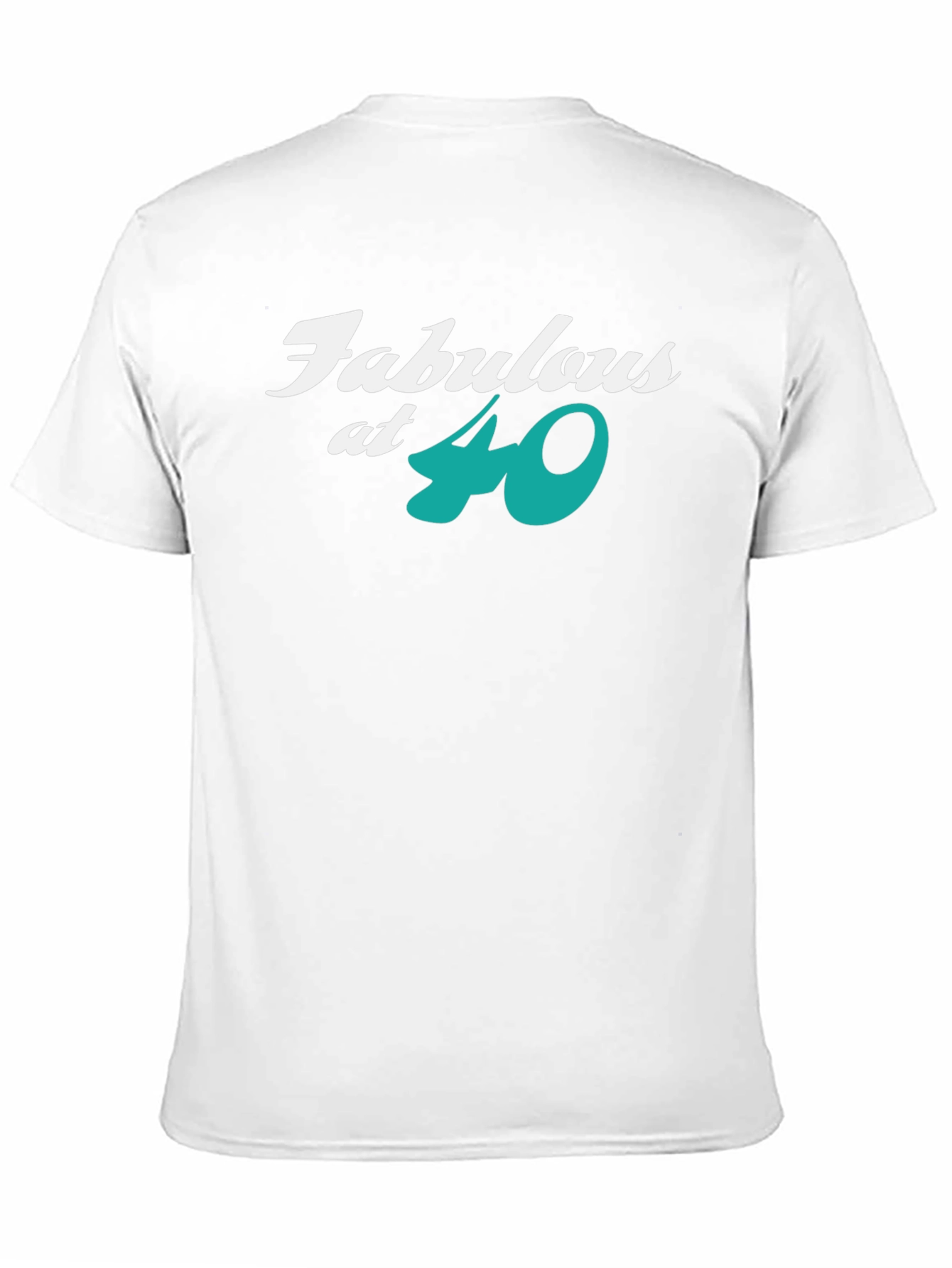 Fabulous at 40 Black T-Shirt