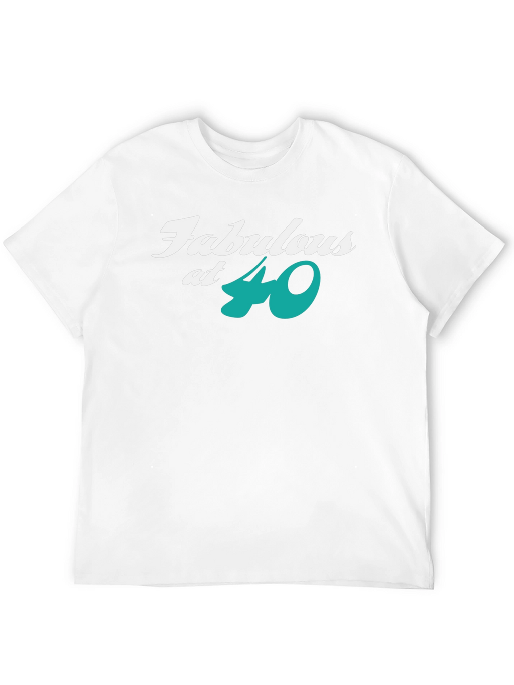 Fabulous at 40 Black T-Shirt
