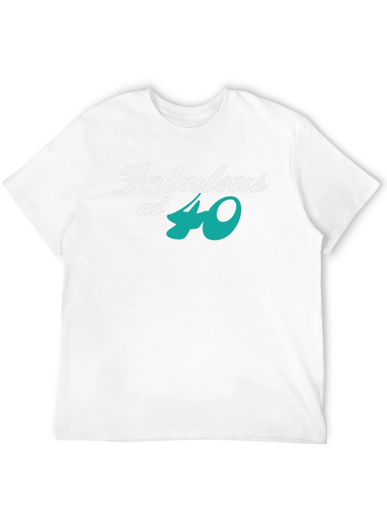 Fabulous at 40 Black T-Shirt