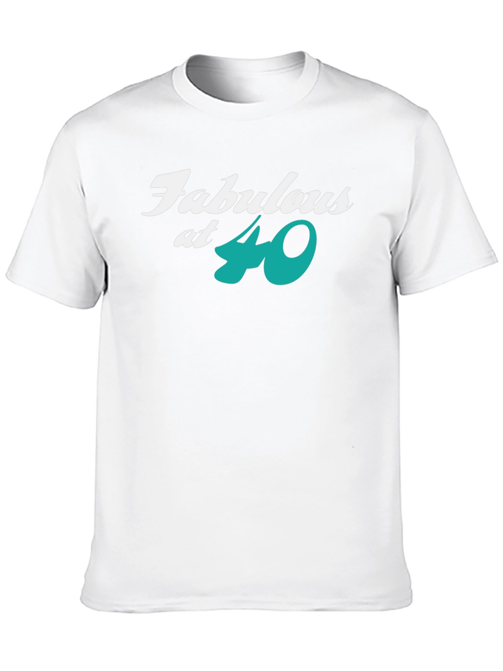 Fabulous at 40 Black T-Shirt