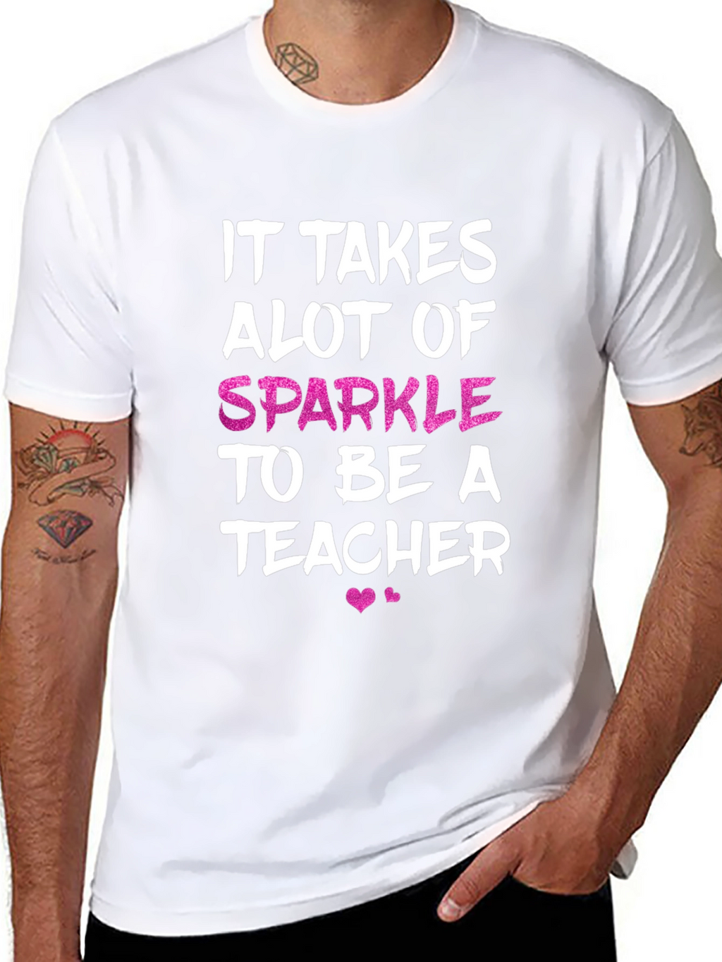 Sparkle Teacher T-Shirt - Cute Teacher Appreciation Gift